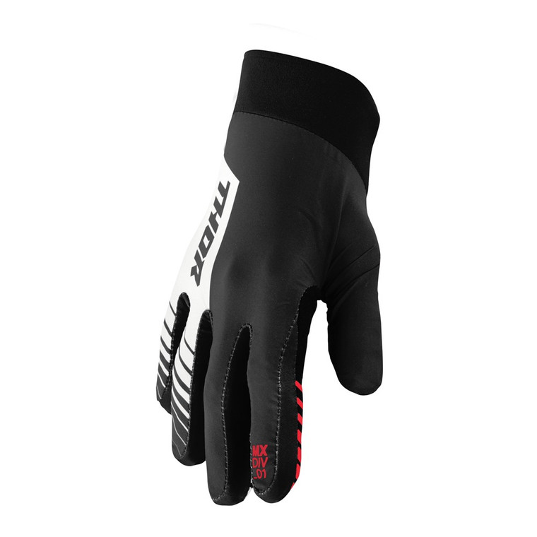 Thor 2024 Agile Analog Gloves - Black/White