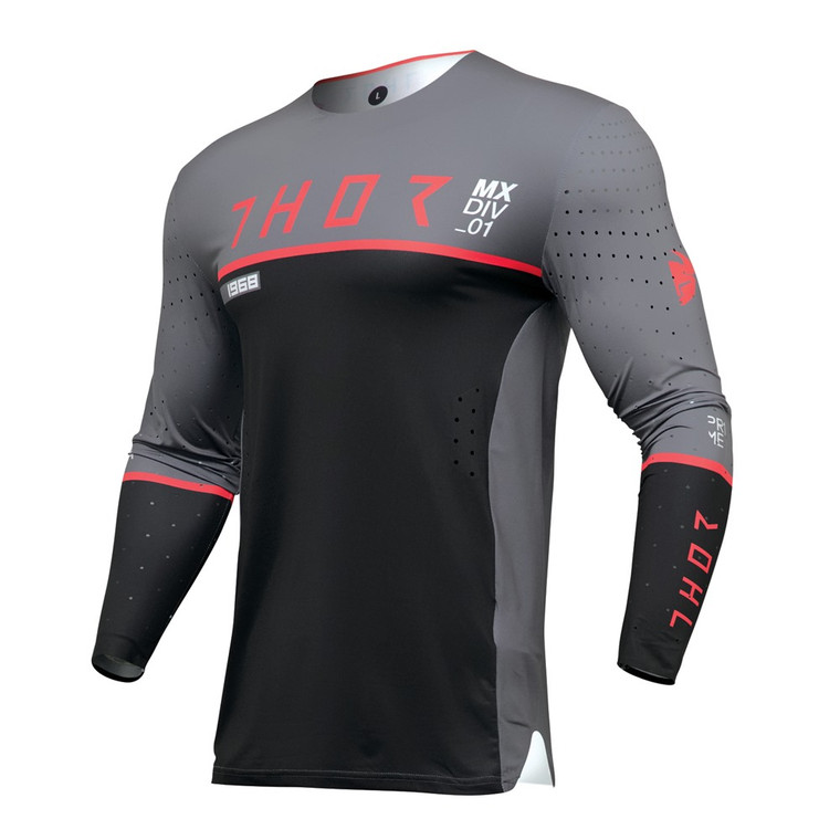 Thor 2024 Prime Ace Jersey - Charcoal/Black