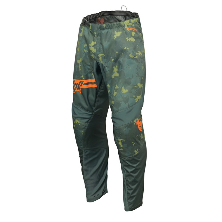 Thor 2024 Youth Sector Digi Pant - Green/Charcoal