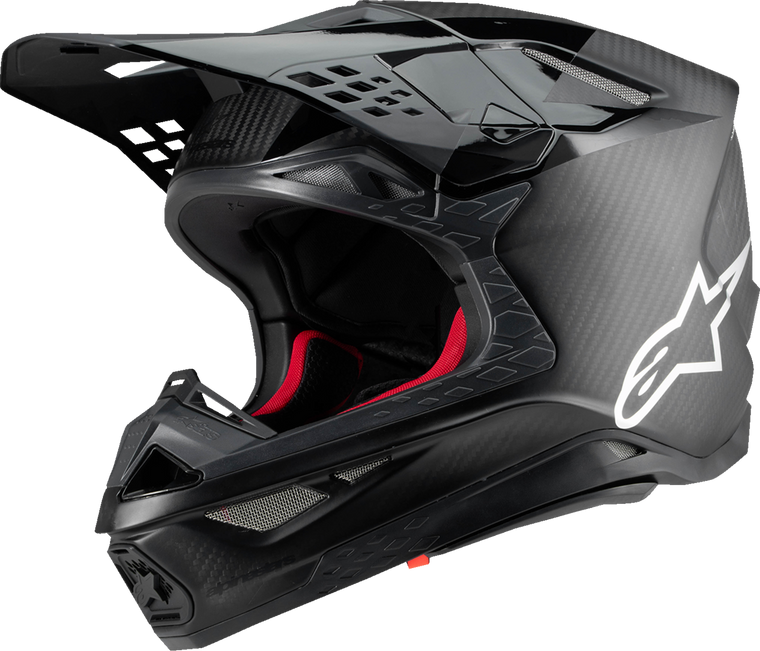 Alpinestars 2024 Supertech M10 Fame MIPS Helmet - Black Carbon