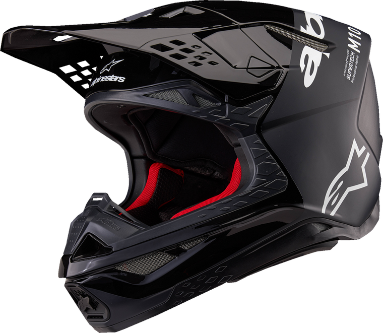 Alpinestars 2024 Supertech M10 Flood MIPS Helmet - Black/Dark Gray