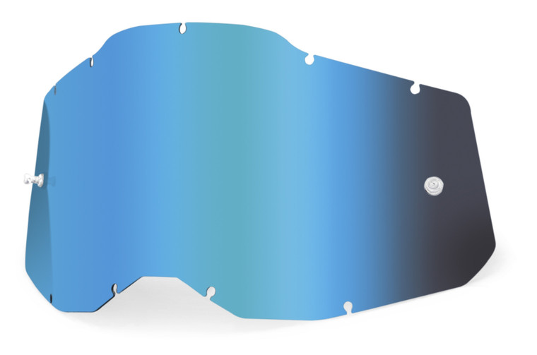 100% RC2/AC2/ST2 Replacement - Sheet Mirror Blue Lens