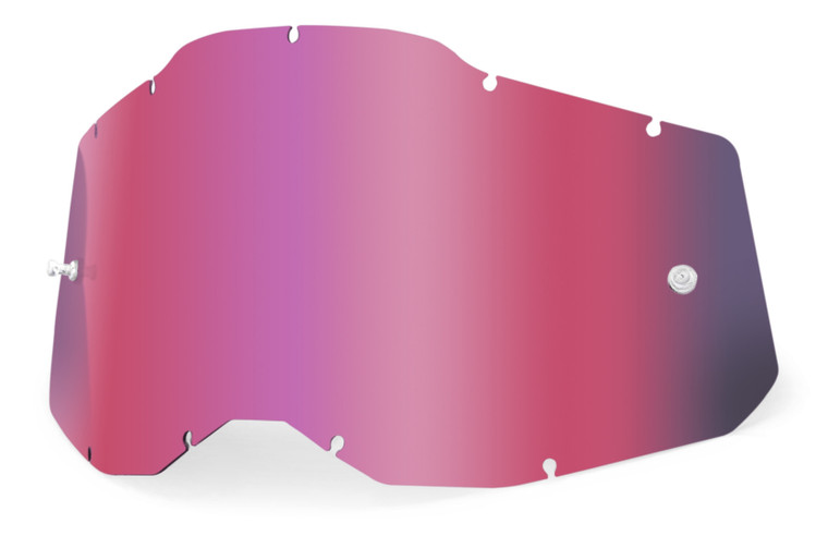 100% RC2/AC2/ST2 Replacement - Sheet Mirror Pink Lens
