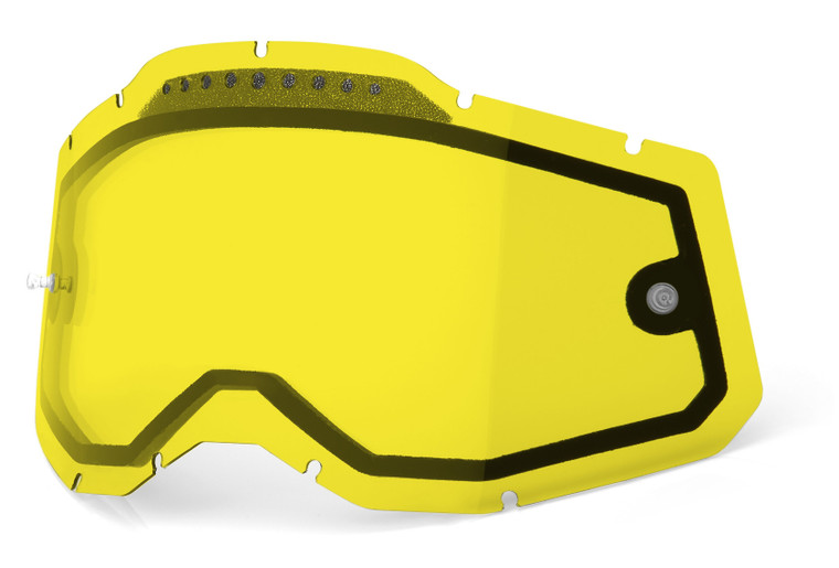 100% RC2/AC2/ST2 Replacement - Dual Pane Vented Yellow Lens