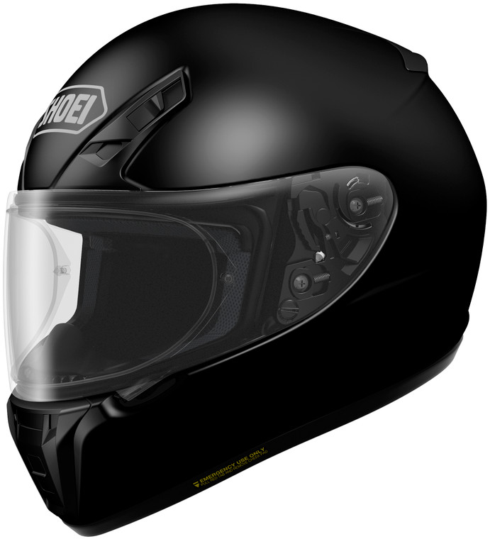 Shoei RF-SR Solid Full Face Helmet - Black