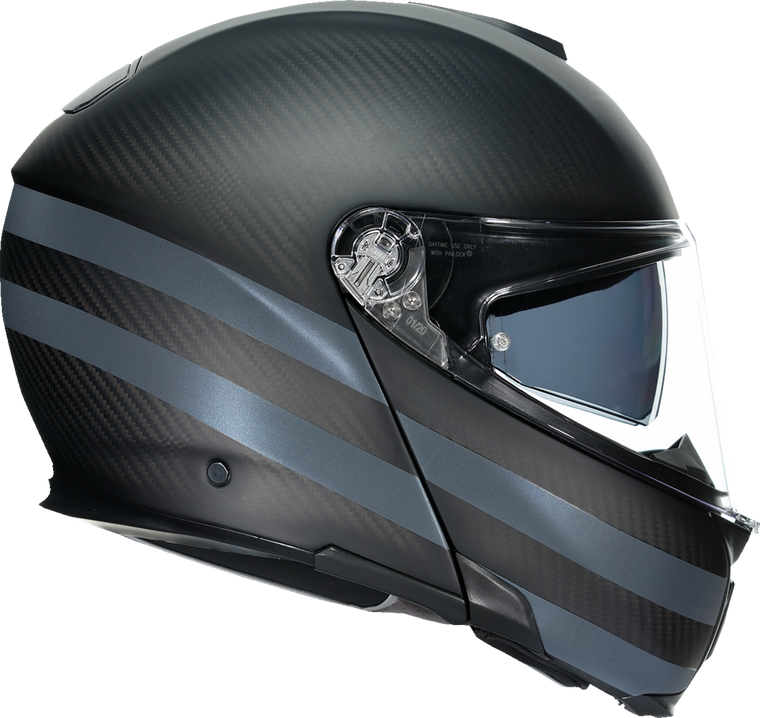 AGV Sport Modular Helmet Dark Refractive Carbon/Black