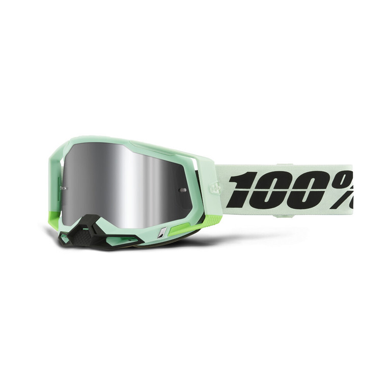 100% - 50010-00025 - RACECRAFT 2 GOGGLE PALOMAR MIRROR SILVER FLASH LE