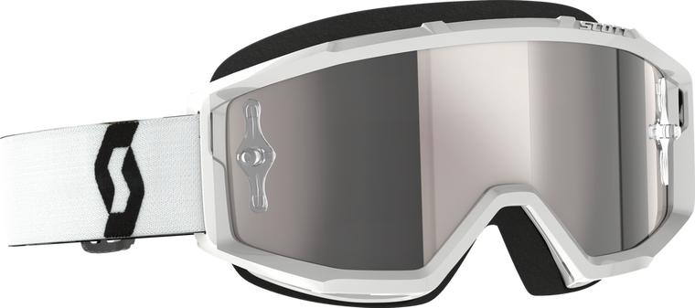 SCOTT - 278597-0002269 - PRIMAL GOGGLE WHITE SILVER CHROME WORKS