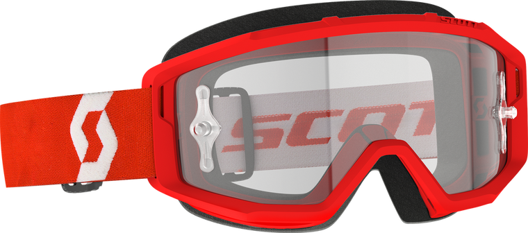 SCOTT - 278598-1005113 - PRIMAL GOGGLE RED/WHITE CLEAR WORKS