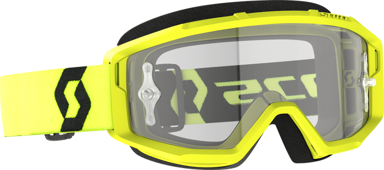 SCOTT - 278598-1017113 - PRIMAL GOGGLE YELLOW/BLACK CLEAR WORKS
