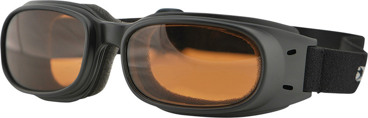 BOBSTER - BPIS01A - PISTON SUNGLASSES W/AMBER LENS