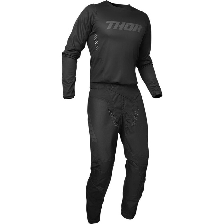 Thor 2024 Pulse Blackout Jersey Pant Combo Black