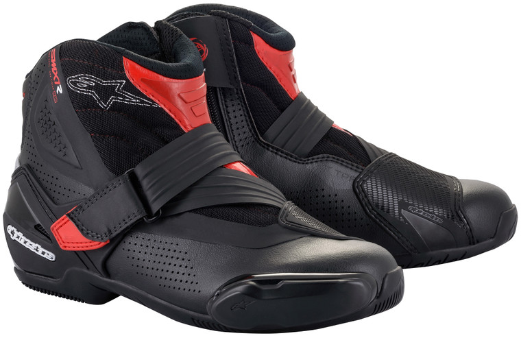 Alpinestars SMX-1 R v2 Vented Motorcycle Boots Black/Red