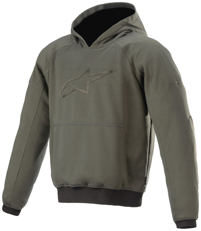 Alpinestars Ageless Motorcycle Riding Hoodie Military Green/Melange