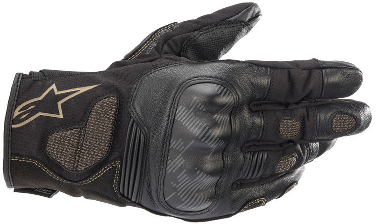 Alpinestars Corozal v2 Drystar Motorcycle Gloves Black/Sand