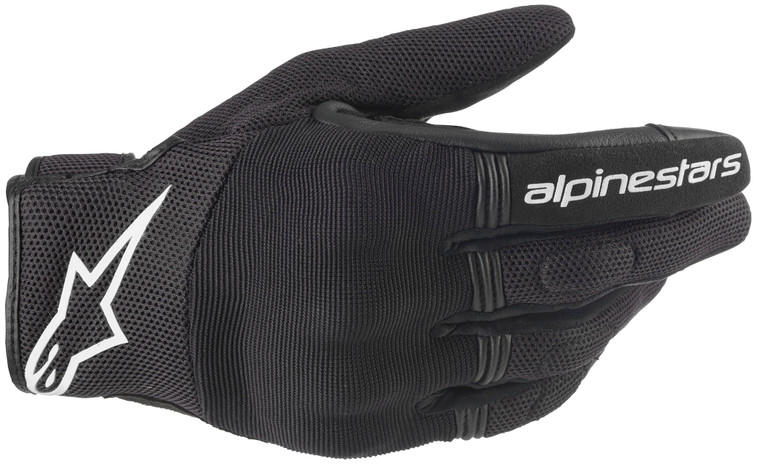 Alpinestars Copper Motorcycle Gloves Black/White