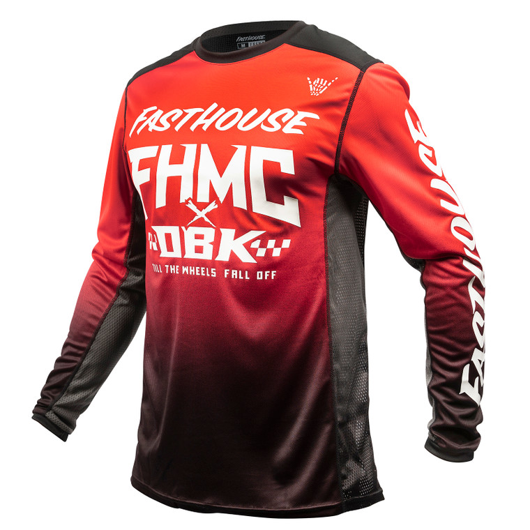 Fasthouse Grindhouse Twitch Jersey - Red/Black