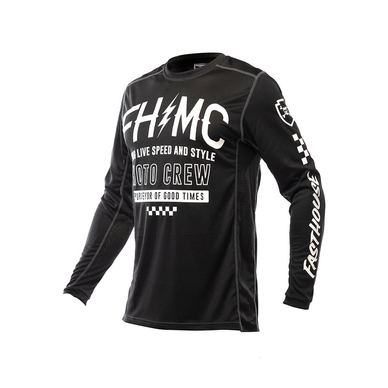 Fasthouse Youth Grindhouse Cypher Jersey - Black