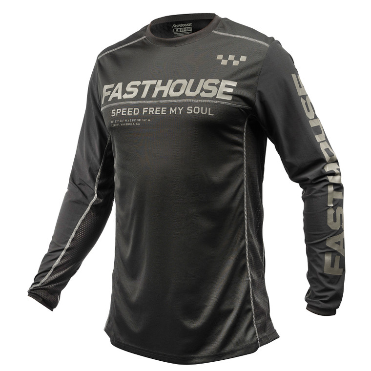 Fasthouse Off-Road Sand Cat Jersey - Black