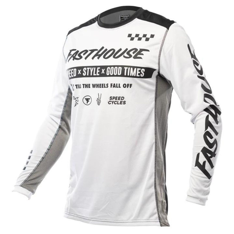 Fasthouse Grindhouse Jersey - White