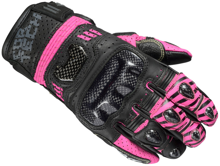 Cortech Womens Revo Sport ST Gloves Black/Pink