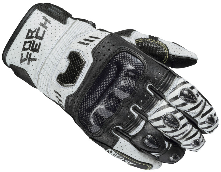 Cortech Revo Sport ST Gloves Black/White