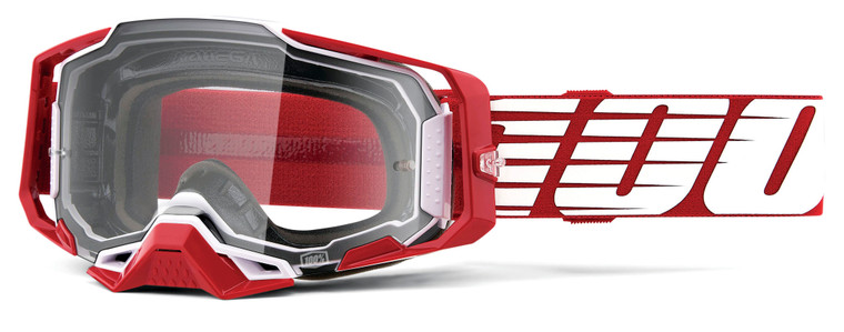 100% Armega Offroad Goggle C-Bad - Clear Lens