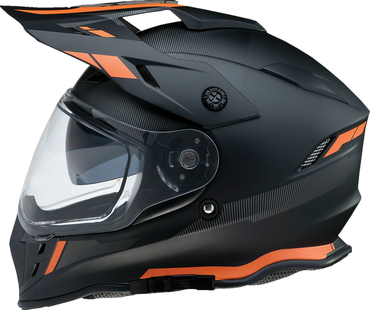 Z1R Range Uptake Dual Sport Helmet Black/Orange