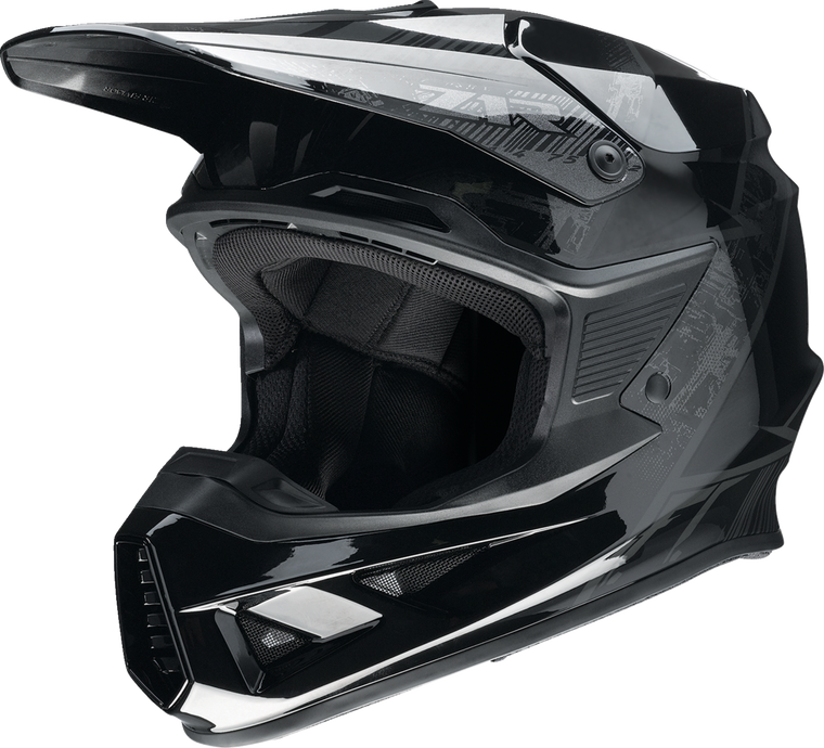 Z1R F.I. Fractal MIPS Offroad Helmet Stealth