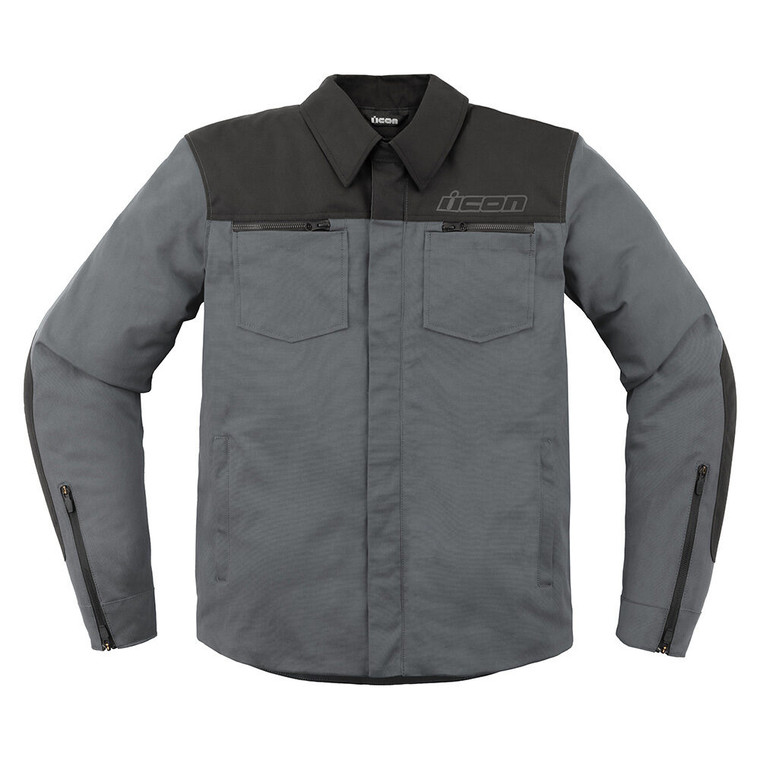 Icon Upstate Canvas CE Jacket Grey