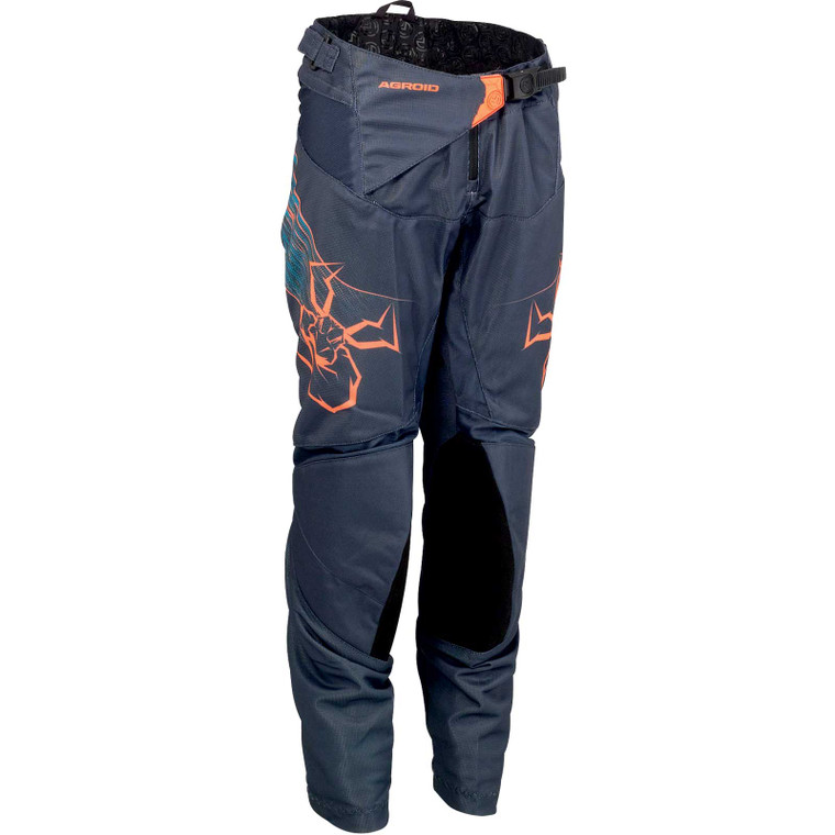 Moose Racing Youth Agroid Pant Blue/Orange
