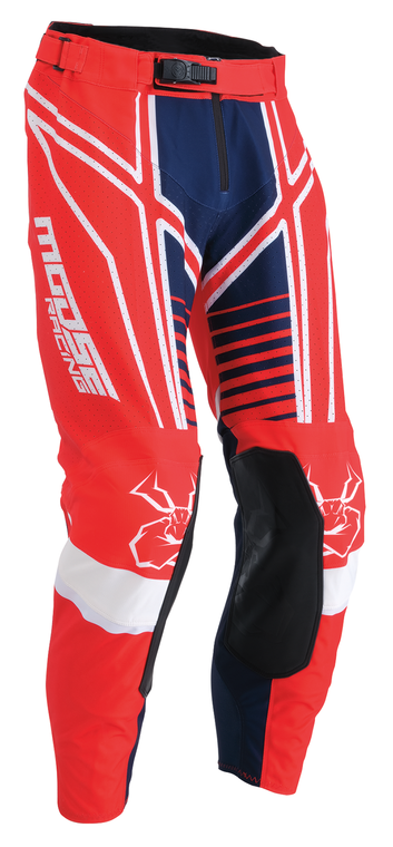 Moose Racing Agroid Pant Red/White/Blue