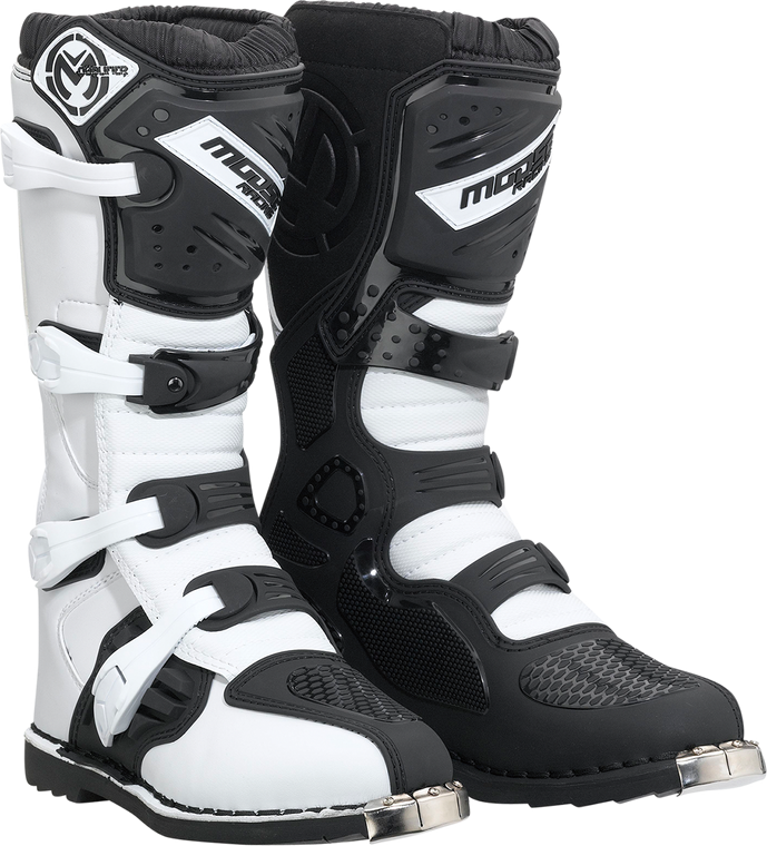 Moose Racing Qualifier MX Boots White