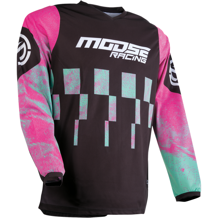 Moose Racing Qualifier Jersey Pink/Teal