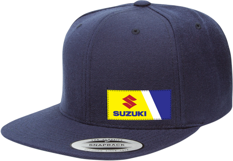 Factory Effex Suzuki Wedge Hat - Navy