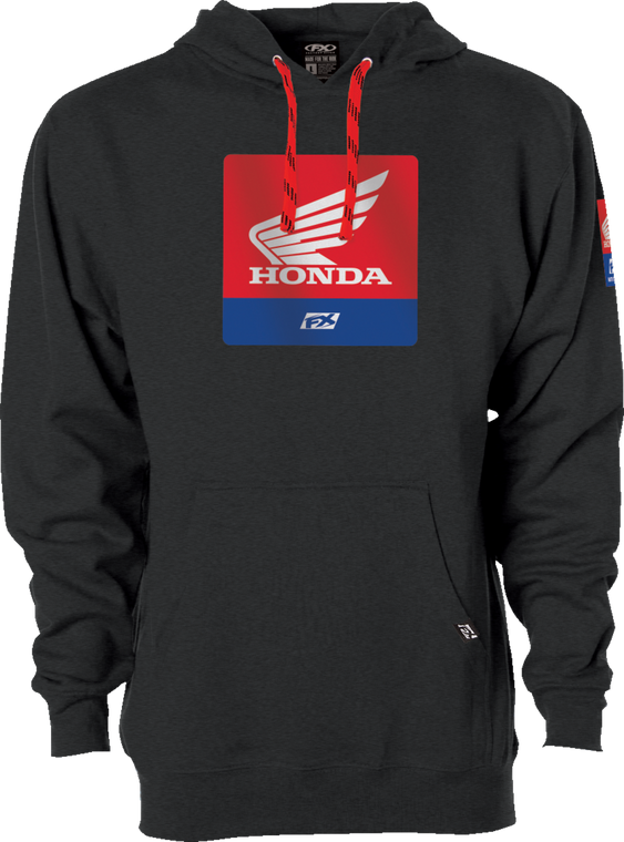 Factory Effex Honda Boxer Pullover Hoodie - Heather Charcoal - 2XL