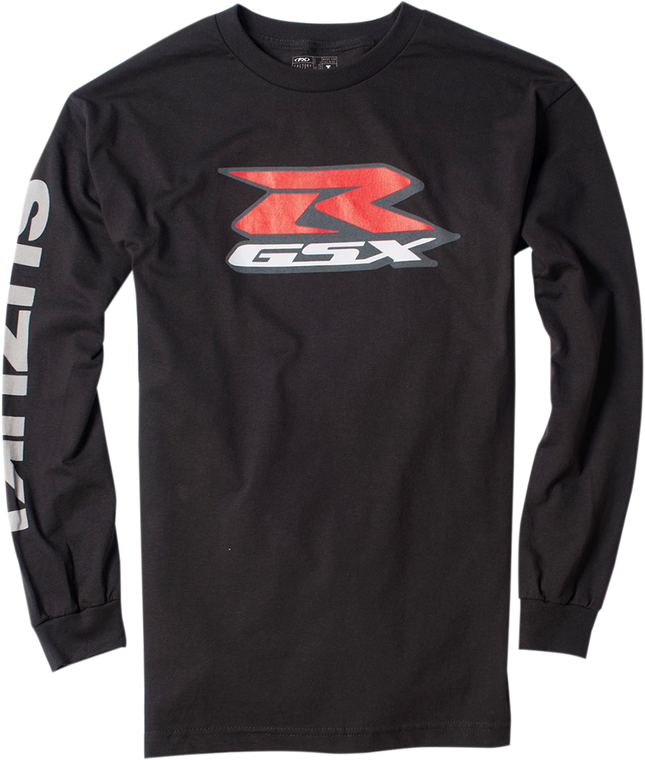 Factory Effex Suzuki GSX-R Long-Sleeve T-Shirt - Black