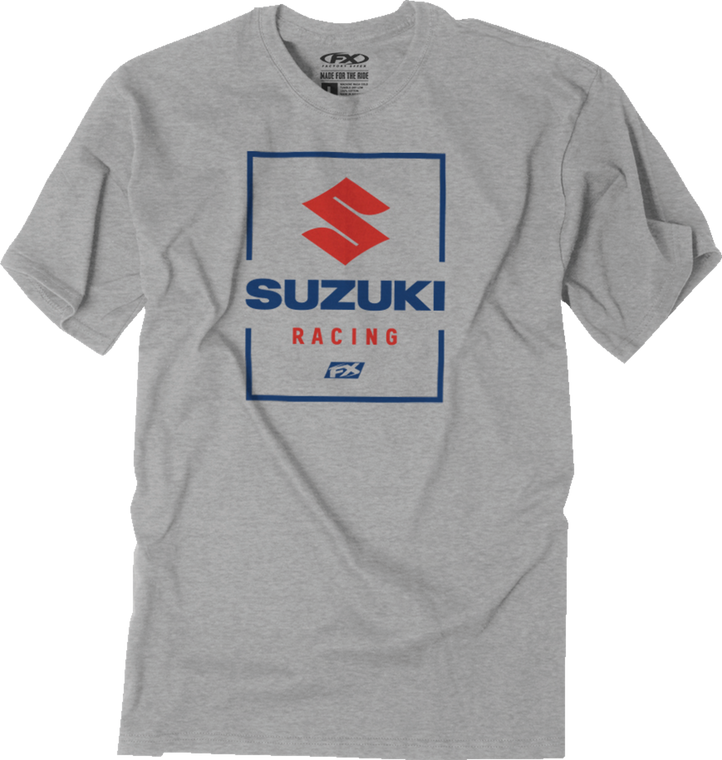 Factory Effex Suzuki Victory T-Shirt - Heather Gray