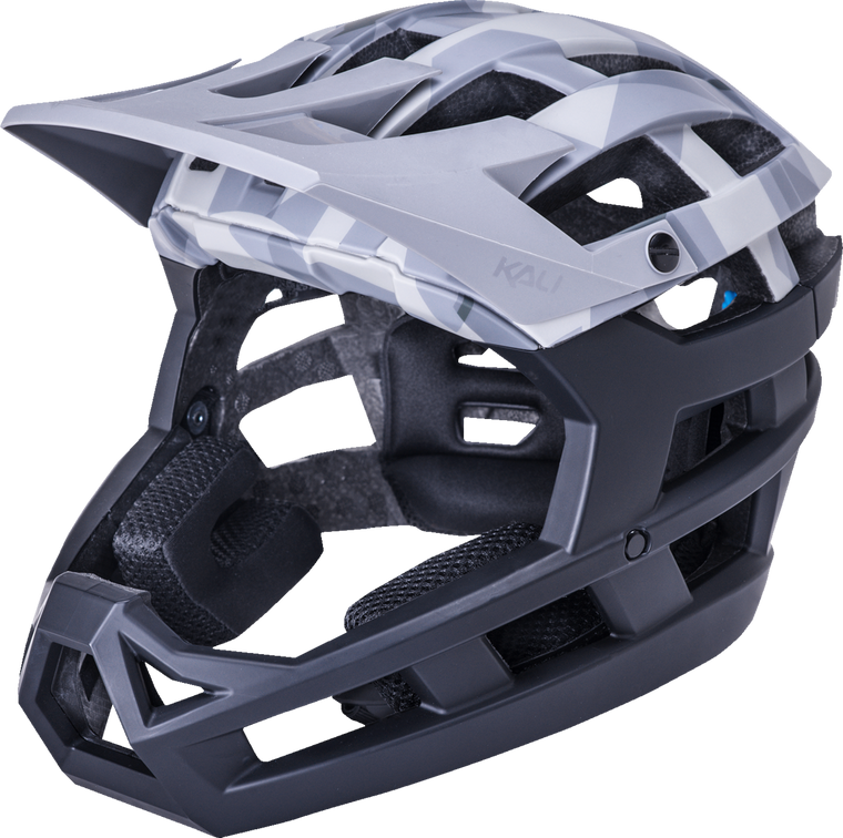 Kali Invader 2.0 Camo Bicycle Helmet Camo Gray/Black