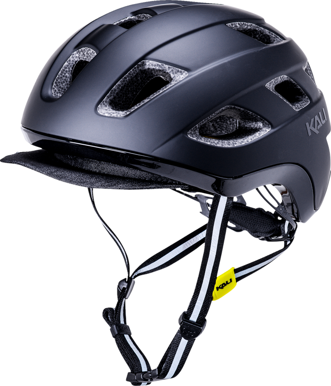 Kali Traffic 2.0 Solid Bicycle Helmet Matte Black