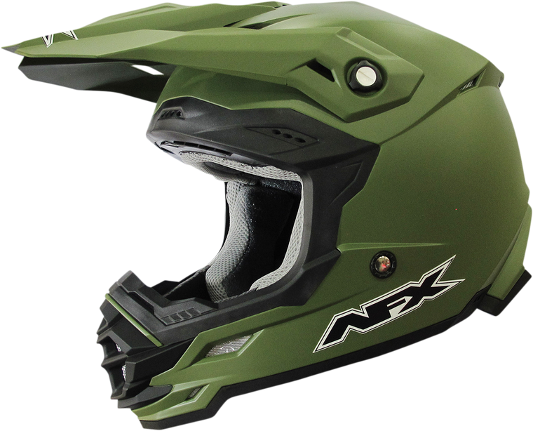 AFX FX-19R Offroad Helmet Matte Olive