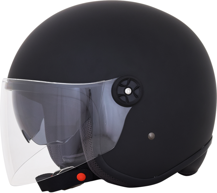 AFX FX-143 Open Face Helmet Matte Black