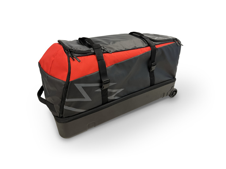 USWE Buddy 150L Athlete Gear Trolley Bag Black/USWE Red