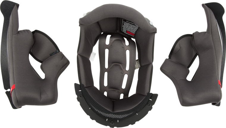 Scorpion EXO-T510 Kwikwick II Liner/Cheek Pad Kit - Black