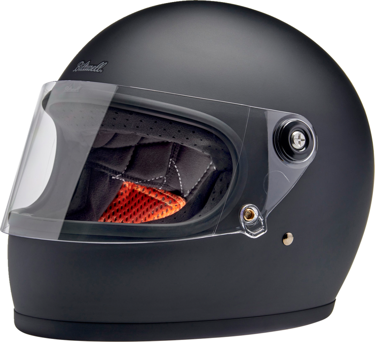 Biltwell Gringo S Full Face Helmet Flat Black