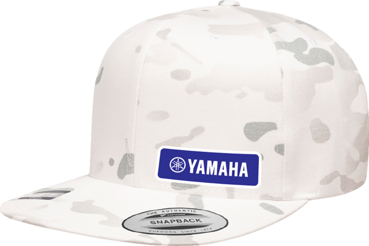 Factory Effex Yamaha Snapback Hat Camo White