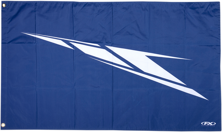 Factory Effex RV Flag Blue Yamaha Strobe