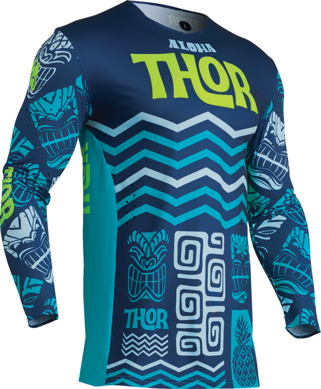 Thor Prime Aloha Jersey Navy/Aqua