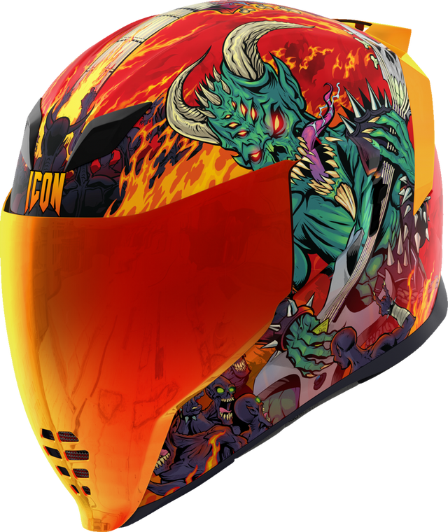 ICON Airflite Helmet Blegh MIPS Red