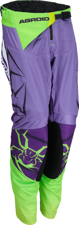 Moose Racing 2024 Youth Agroid Mesh Pants - Purple/White